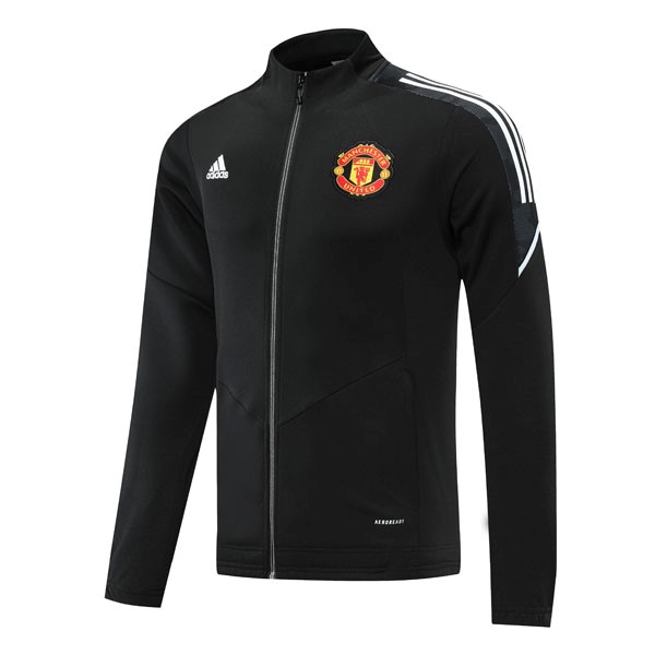 Sweatjacken Manchester United 2022-2023 Schwarz